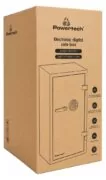 POWERTECH χρηματοκιβώτιο ασφαλείας PT-1582, ψηφιακό κλείδωμα, 98x48x52cm, 164kgs 4