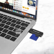 POWERTECH card reader PT-1605 για SD & micro SD, USB 3.0, 5Gbps, μαύρο 2
