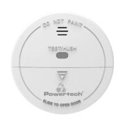 POWERTECH ασύρματος ανιχνευτής καπνού PT-1610 για συναγερμούς, 433MHz 1
