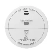 POWERTECH ασύρματος ανιχνευτής καπνού PT-1610 για συναγερμούς, 433MHz