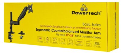 POWERTECH βάση γραφείου οθόνης PT-1627, 17-32", έως 9kg 7