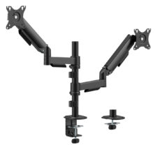 POWERTECH βάση γραφείου για 2x οθόνες PT-1628, 17-32", έως 9kg