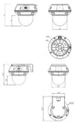 LONGSE IP κάμερα PT3DK4XGL500, 5MP, 3.35-10.05mm, 4x zoom, IP66, PoE, PTZ 4