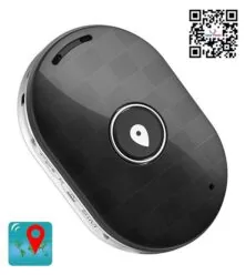 Mini GPS Eντοπισμού Θέσης Q60, 400mAh, Αδιάβροχο, Black