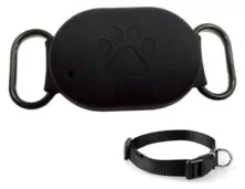 Θήκη κολάρου για κατοικίδια, για τα GPS Tracker Q60, Black