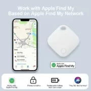 RSH smart tag RSH-ITAG03 για iOS συσκευές, Bluetooth tracker, λευκό 4