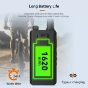 Retevis B63B Mini Ultra Slim Walkie Talkie PMR446 με USB-C και VOX (Σετ 2 τεμάχια) 11 Retevis B63B mini pompodektis PMR446 USB-C VOX