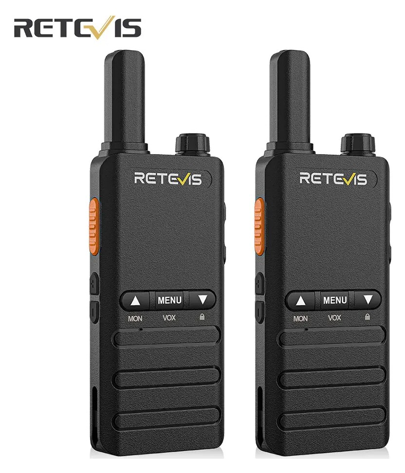 Retevis B63B mini pompodektis PMR446 USB-C VOX