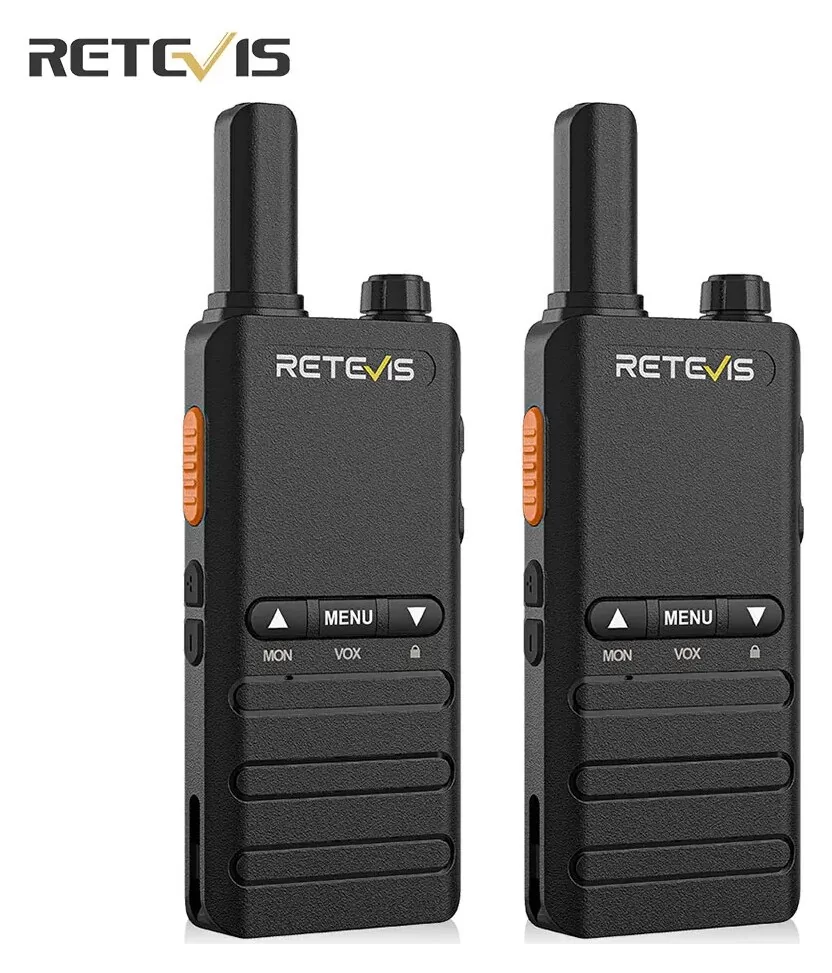 Retevis B63B Mini Ultra Slim Walkie Talkie PMR446 με USB-C και VOX (Σετ 2 τεμάχια) 3 Retevis B63B mini pompodektis PMR446 USB-C VOX