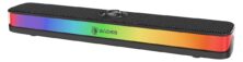 SADES soundbar Posevolt με RGB φωτισμό, 10W, Bluetooth & USB-C/USB, μαύρο