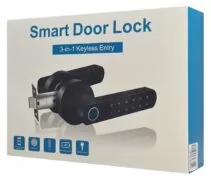 SECUKEY ηλεκτροπύρος D100-BT, συνδυασμού & fingerprint, μαύρος 5