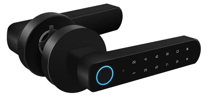 SECUKEY ηλεκτροπύρος D100-BT, συνδυασμού & fingerprint, μαύρος 3 SECUKEY ηλεκτροπύρος D100-BT, συνδυασμού & fingerprint, μαύρος