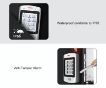SECUKEY αδιάβροχο πληκτρολόγιο πρόσβασης SCK-K9, 125KHz 3