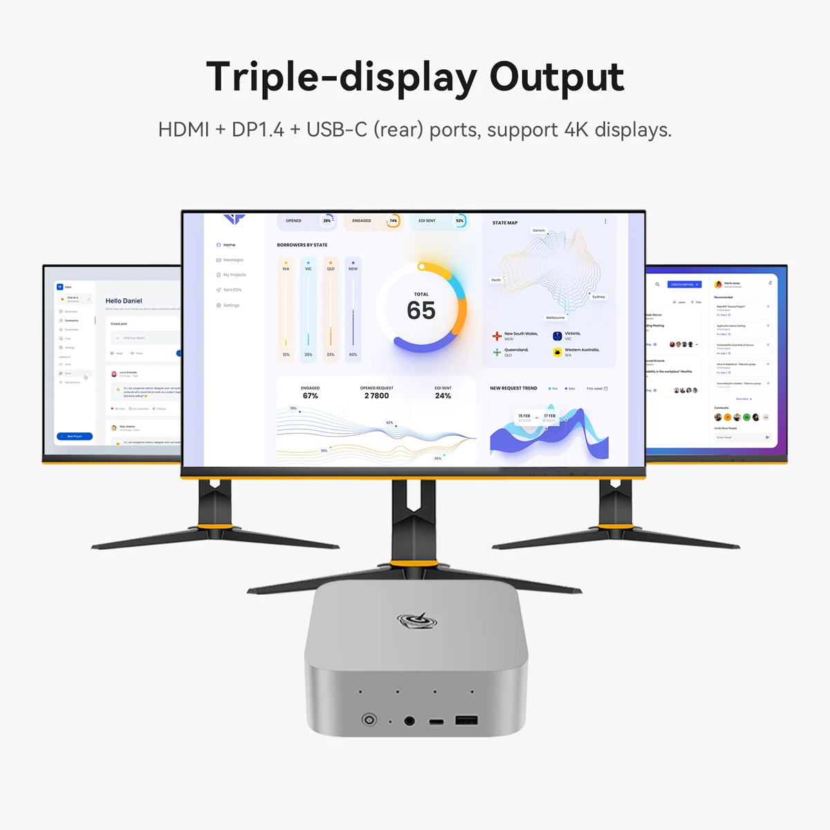 BEELINK mini PC SEi13 Pro, Intel i7-13620H, 32GB, 1TB M.2, Windows 11 Pro 15 BEELINK mini PC SEi13 Pro, Intel i7-13620H, 32GB, 1TB M.2, Windows 11 Pro - Image 13