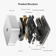 BEELINK mini PC SER8, AMD Ryzen 7 8745HS, 16GB, 512GB M.2, Windows 11 Pro 3
