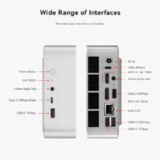 BEELINK mini PC SER8, AMD Ryzen 7 8745HS, 16GB, 512GB M.2, Windows 11 Pro 4