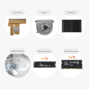 BEELINK mini PC SER8, AMD Ryzen 7 8745HS, 16GB, 512GB M.2, Windows 11 Pro 11
