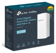 TP-LINK smart switch SG2005P-PD, 1x Gigabit PoE++ in/4x Gigabit PoE+ out, V1.0 7