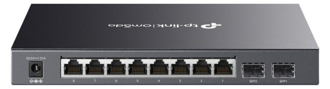 TP-LINK smart PoE+ switch SG2210P, 10-Port Gigabit, V 5.20 2