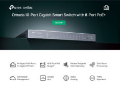 TP-LINK smart PoE+ switch SG2210P, 10-Port Gigabit, V 5.20 5