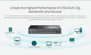 TP-LINK L2+ managed switch SG3210X-M2, 8x 2.5Gbps θύρες, V1.0 3