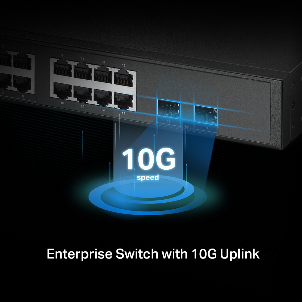 TP-LINK L2+ managed switch SG3218XP-M2, 16x 2.5Gbps θύρες, PoE+, V1.0 5 TP-LINK L2+ managed switch SG3218XP-M2, 16x 2.5Gbps θύρες, PoE+, V1.0 - Image 3