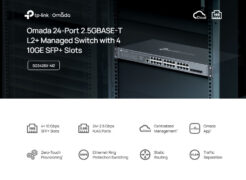 TP-LINK L2+ managed switch SG3428X-M2, 24x 2.5Gbps θύρες, V1.20 8 TP-LINK L2+ managed switch SG3428X-M2, 24x 2.5Gbps θύρες, V1.20 2