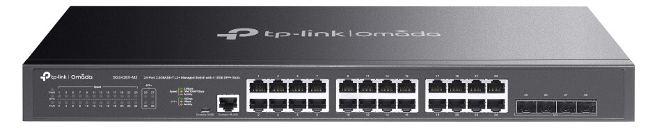 TP-LINK L2+ managed switch SG3428X-M2, 24x 2.5Gbps θύρες, V1.20 3 TP-LINK L2+ managed switch SG3428X-M2, 24x 2.5Gbps θύρες, V1.20