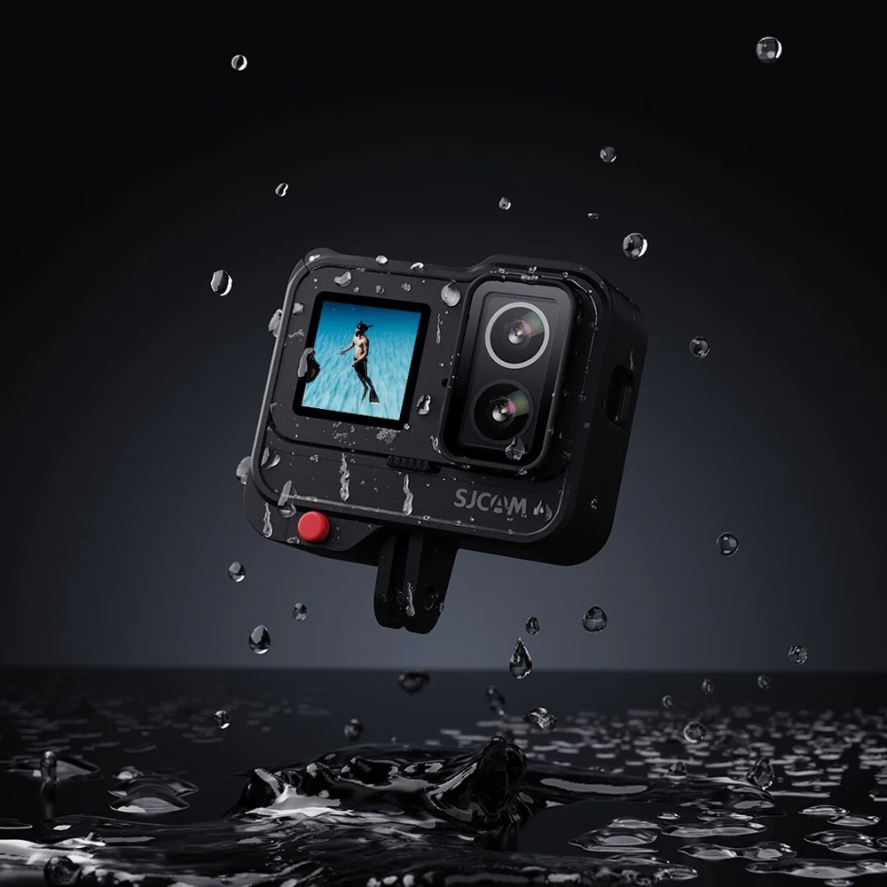 SJCAM action camera SJ20 με 2x φακούς, 2x οθόνες, 20MP/4K, WiFi, αδιάβροχη θήκη, μαύρη 8 SJCAM action camera SJ20 με 2x φακούς, 2x οθόνες, 20MP/4K, WiFi, αδιάβροχη θήκη, μαύρη - Image 6
