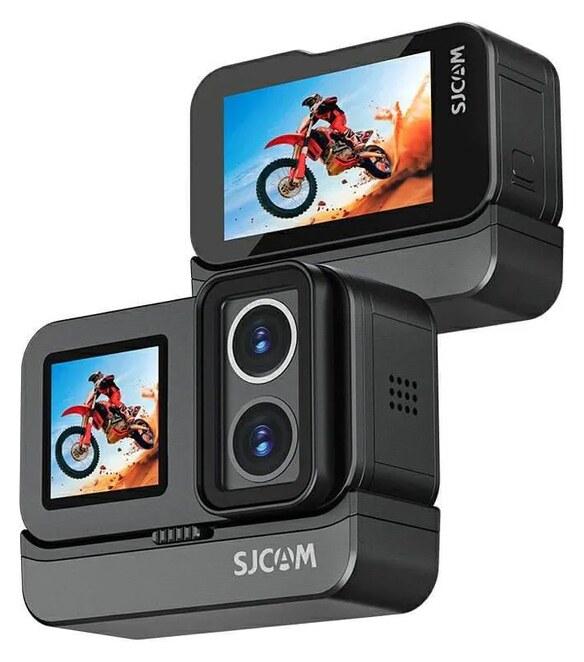 SJCAM action camera SJ20 με 2x φακούς, 2x οθόνες, 20MP/4K, WiFi, αδιάβροχη θήκη, μαύρη 3 SJCAM action camera SJ20 με 2x φακούς, 2x οθόνες, 20MP/4K, WiFi, αδιάβροχη θήκη, μαύρη