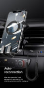 USAMS Bluetooth car audio receiver US-SJ464, μεταλλικό, γκρι 5