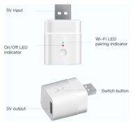 SONOFF Smart USB adapter Micro, 5V, Wireless 9