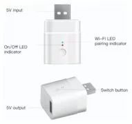 SONOFF Smart USB adapter Micro, 5V, Wireless 9