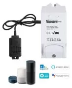 SONOFF Aισθητήρας θερμοκρασίας και υγρασίας SI7021, WiFi, 2.5mm, μαύρο 3