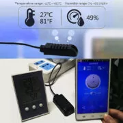 SONOFF Aισθητήρας θερμοκρασίας και υγρασίας SI7021, WiFi, 2.5mm, μαύρο 6