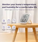 SONOFF smart θερμόμετρο & υγρασιόμετρο SNZB-02D, LCD, ZigBee 3