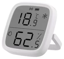 SONOFF smart θερμόμετρο & υγρασιόμετρο SNZB-02D, LCD, ZigBee