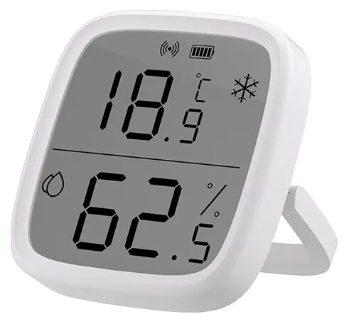 SONOFF smart θερμόμετρο & υγρασιόμετρο SNZB-02D, LCD, ZigBee 3 SONOFF smart θερμόμετρο & υγρασιόμετρο SNZB-02D, LCD, ZigBee