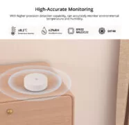 SONOFF smart αισθητήρας θερμοκρασίας & υγρασίας SNZB-02P, ZigBee 5