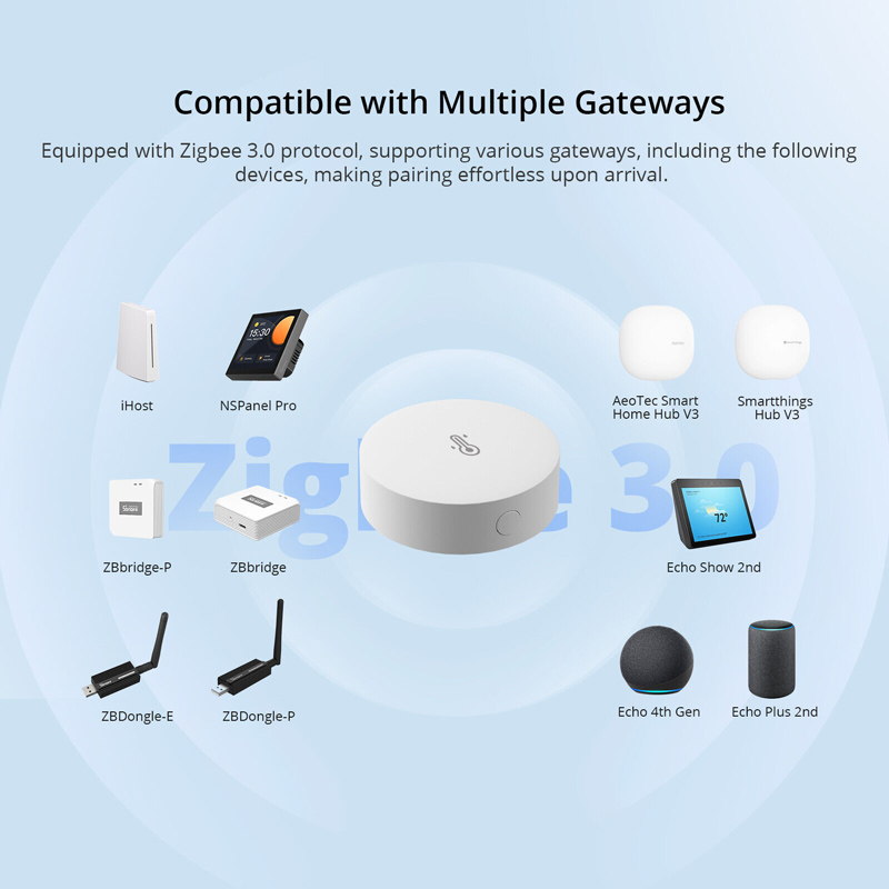 SONOFF smart αισθητήρας θερμοκρασίας & υγρασίας SNZB-02P, ZigBee 11 SONOFF smart αισθητήρας θερμοκρασίας & υγρασίας SNZB-02P, ZigBee - Image 9