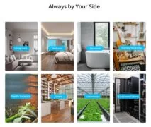 SONOFF smart αισθητήρας θερμοκρασίας & υγρασίας SNZB-02P, ZigBee 10