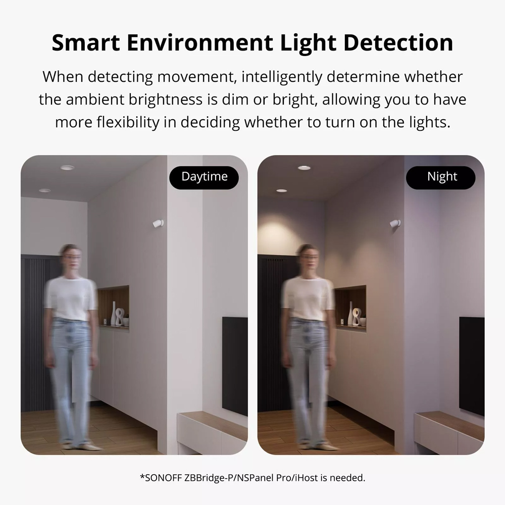 SONOFF smart ανιχνευτής κίνησης SNZB-03P, ZigBee, μπαταρίας, λευκός 9 SONOFF smart ανιχνευτής κίνησης SNZB-03P, ZigBee, μπαταρίας, λευκός - Image 7