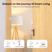SONOFF smart μαγνητική παγίδα SNZB-04P, ZigBee, μπαταρίας, λευκή 4