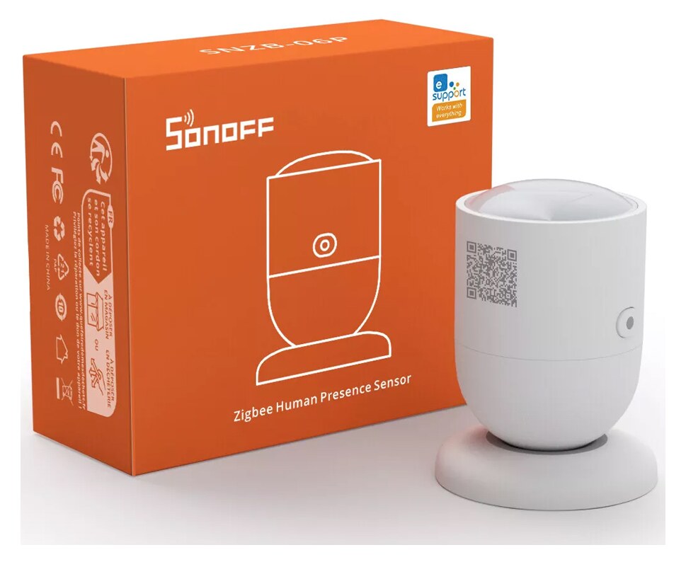 SONOFF smart ανιχνευτής κίνησης SNZB-06P με αισθητήρα φωτός, ZigBee, λευκός 7 SONOFF smart ανιχνευτής κίνησης SNZB-06P με αισθητήρα φωτός, ZigBee, λευκός - Image 5