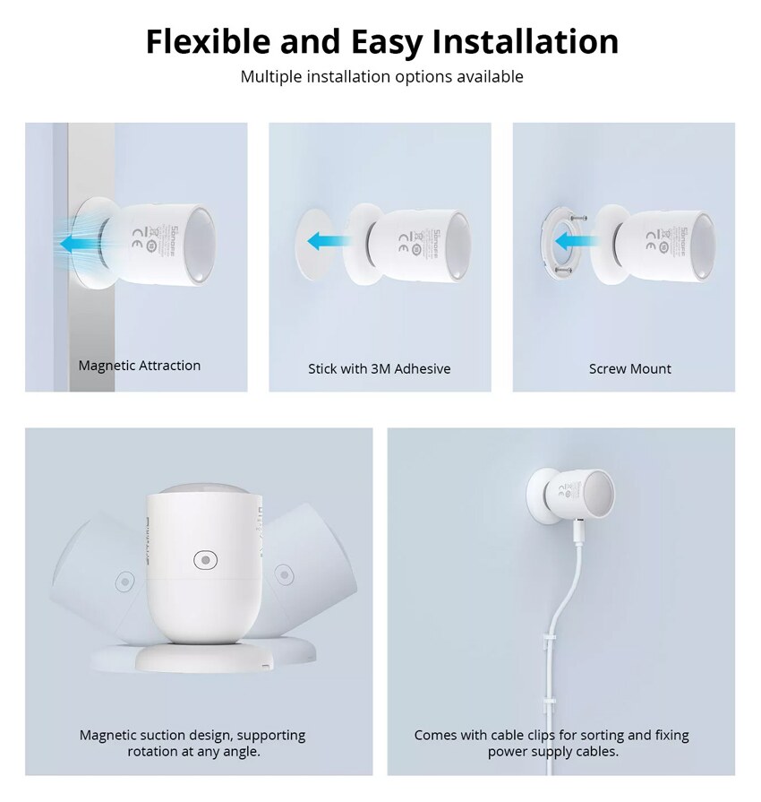 SONOFF smart ανιχνευτής κίνησης SNZB-06P με αισθητήρα φωτός, ZigBee, λευκός 15 SONOFF smart ανιχνευτής κίνησης SNZB-06P με αισθητήρα φωτός, ZigBee, λευκός - Image 13