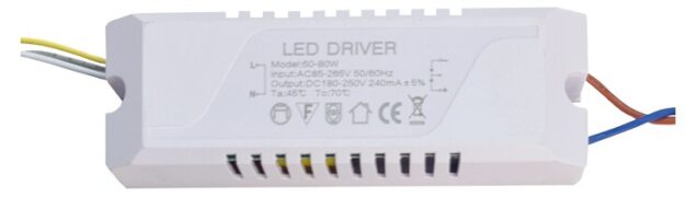 LED Driver SPHLL-DRIVER-001, 60-80W, 3x4x12cm