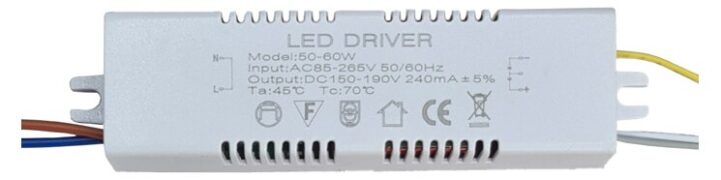 LED Driver SPHLL-DRIVER-006, 50-60W, 3x2x12cm 1