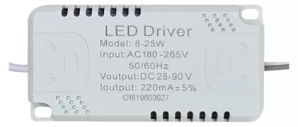 LED Driver SPHLL-DRIVER-011, 8-25W, 1.7x3.6x7cm