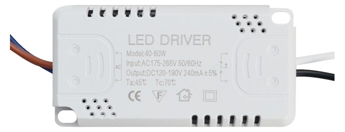 LED Driver SPHLL-DRIVER-013, 40-60W, 1.7x3.6x7cm 3 LED Driver SPHLL-DRIVER-013, 40-60W, 1.7x3.6x7cm