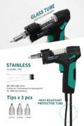 PROSKIT σταθμός αποκόλλησης SS-331NB με πιστόλι, 160-480°C 5